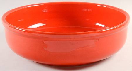 Lifestyle Red 12" Pasta Serving Bowl