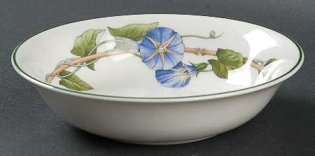 Blue Delphi Coupe Cereal Bowl
