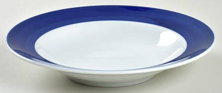Brasserie Blue Large Rim Soup Bowl