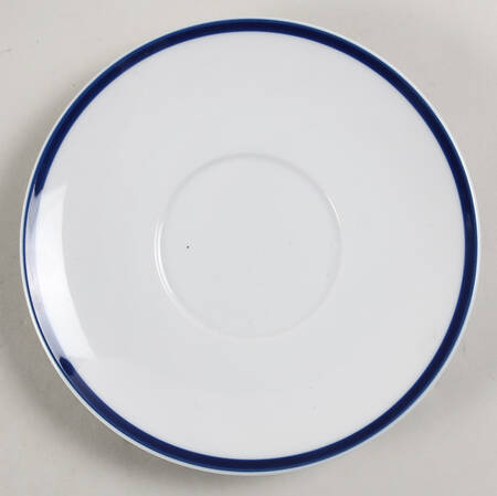 Brasserie Blue Saucer for Breakfast Cup