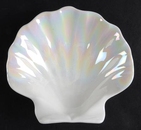 Nautilus Lustre 5" Shell Shaped Dish