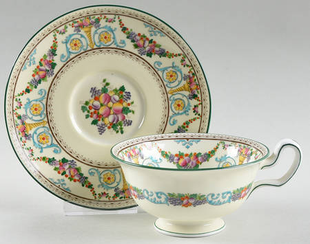 Florida (Fruit) Breakfast Cup & Saucer Set