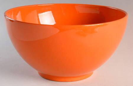 Fun Factory Freestyle Orange (Germany) 11" Round Vegetable Bowl