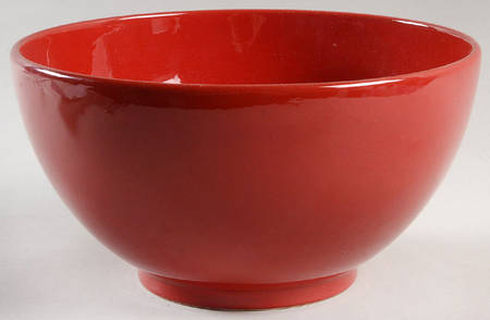 Fun Factory Freestyle Red-Cherry (Germany) 9" Round Vegetable Bowl
