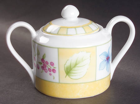Second Spring Sugar Bowl & Lid