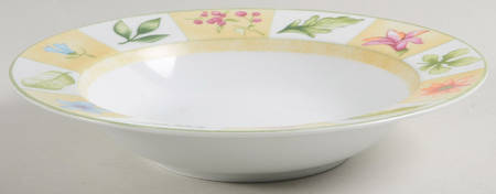 Second Spring Large Rim Soup Bowl