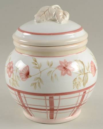Norfolk Rose Small Canister & Lid