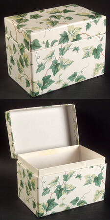 Gazebo Cardboard Recipe Box