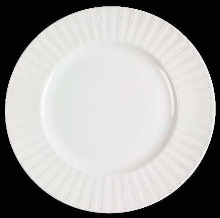 Night and Day White Dinner Plate by Wedgwood