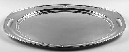 Buckingham (Silverplate, 1924, Hollowware) Large Silverplate Waiter Tray