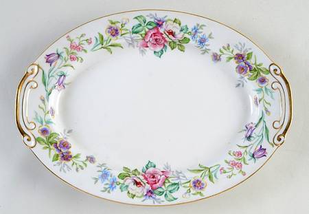 Flora 12" Oval Serving Platter