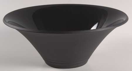 Nick Munro Jasper Collection Black 9" All Purpose Serving Bowl