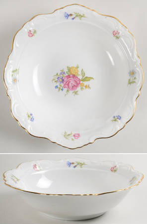 Mignon (Gray-Green Backstamp) 9" Round Vegetable Bowl