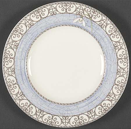 Sarah's Garden Snowdrop Bread & Butter Plate