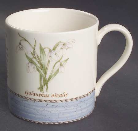 Sarah's Garden Snowdrop Mug