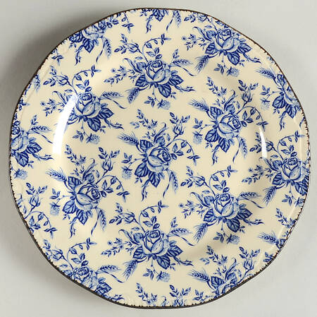 Colonial Rose Blue by Wood &amp; Sons