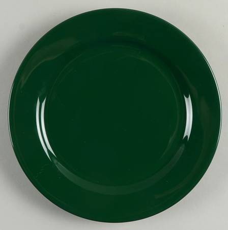 Fun Factory Hunter Green Salad Plate
