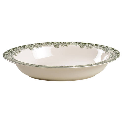 Kent Green Vine (Williams Sonoma) 11" Oval Vegetable Bowl