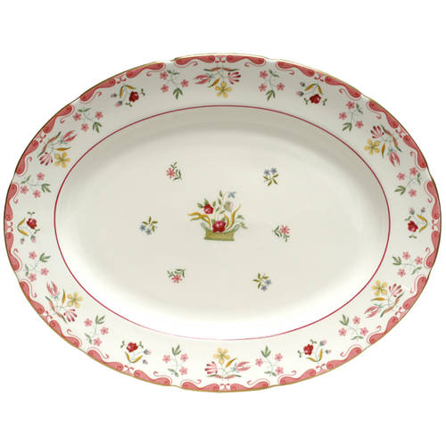 Bianca ("W" Wedgwood Mark Only) 17" Oval Serving Platter