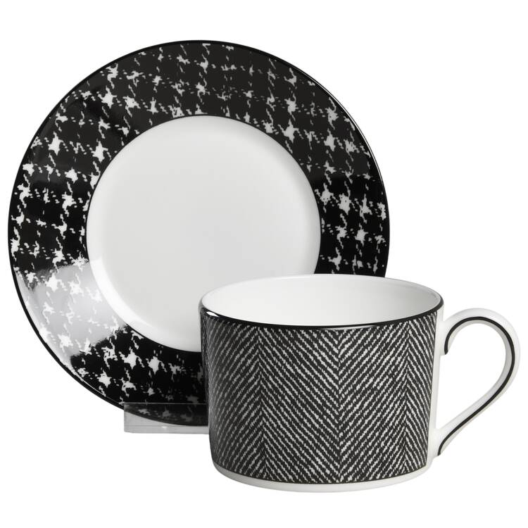 Where's Scotty? Flat Cup & Saucer Set