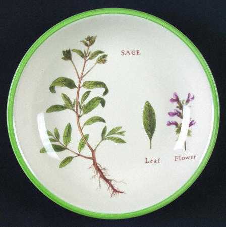 Culinary Herbs 9" Individual Pasta Bowl