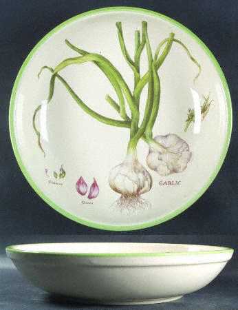 Culinary Herbs 13" Pasta Serving Bowl