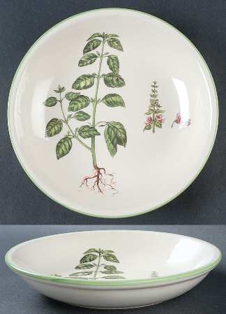 Culinary Herbs 9" Individual Pasta Bowl