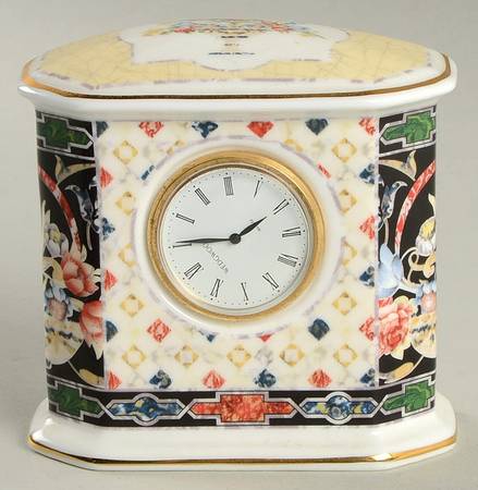 Harlequin Jewel Small Desk Clock