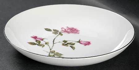 Tea Rose Coupe Soup Bowl
