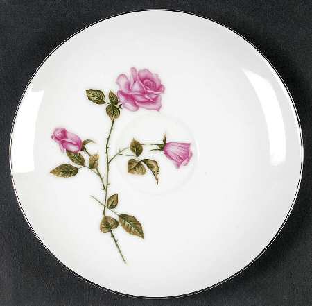 Tea Rose Saucer
