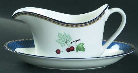 Fruit Symphony Gravy Boat & Underplate