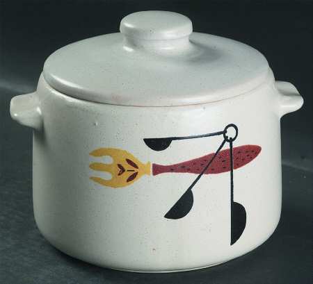WBE1 Bean Pot & Lid