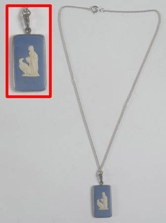 Jasperware Jewelry Hebe and Eagle Neckalce