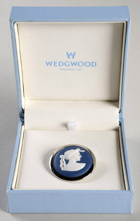 Jasperware Jewelry Brooch