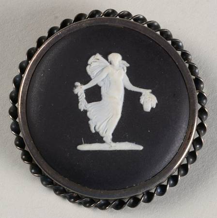 Jasperware Jewelry Brooch