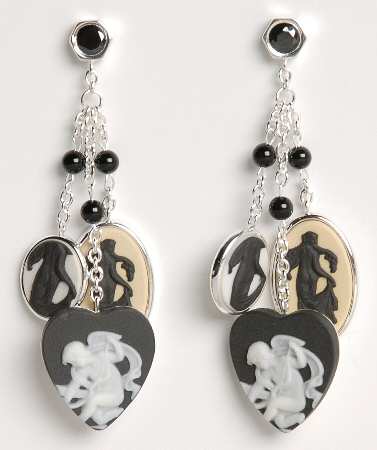 Jasperware Jewelry (Pair) Muse Silverplate Earrings