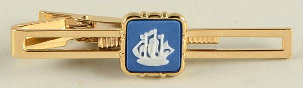 Jasperware Jewelry Goldplate Tie Bar