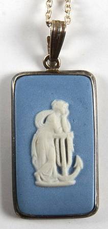 Jasperware Jewelry Hope with Anchor Necklace