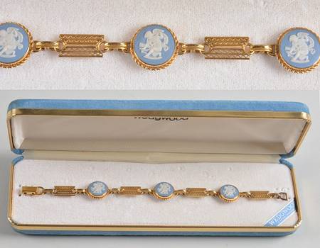 Jasperware Jewelry Jewelry Bracelet with China Accents
