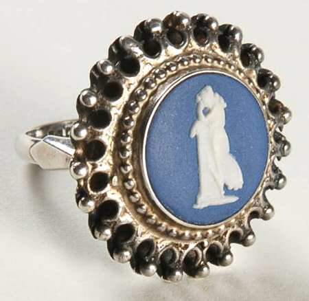 Jasperware Jewelry Sterling Ring (Size 5 3/4)