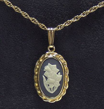 Jasperware Jewelry Pendant