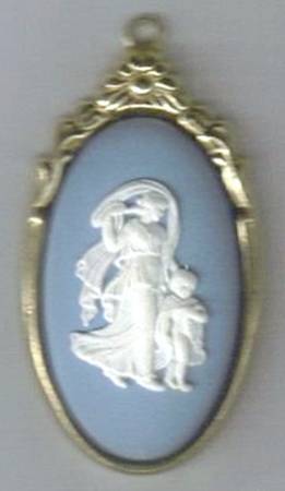Jasperware Jewelry Pendant