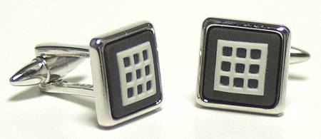 Jasperware Jewelry Cuff Link (Pair)