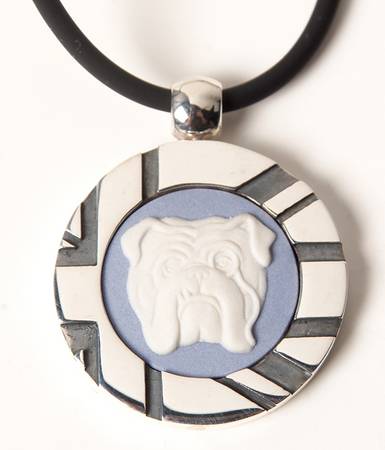 Jasperware Jewelry Sterling Pendant