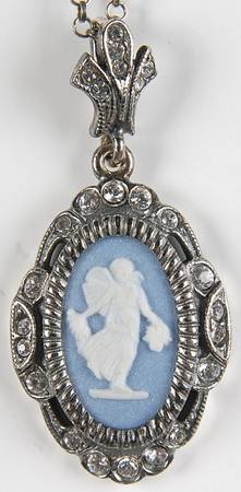 Jasperware Jewelry Sterling Pendant