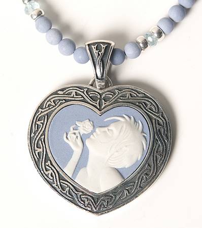 Jasperware Jewelry Sterling Pendant