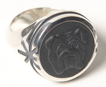 Jasperware Jewelry Sterling Ring (Size 5)