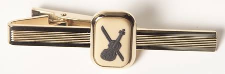 Jasperware Jewelry Goldplate Tie Bar