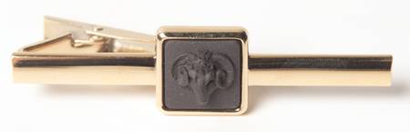 Jasperware Jewelry Goldplate Tie Bar