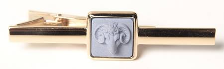 Jasperware Jewelry Goldplate Tie Bar